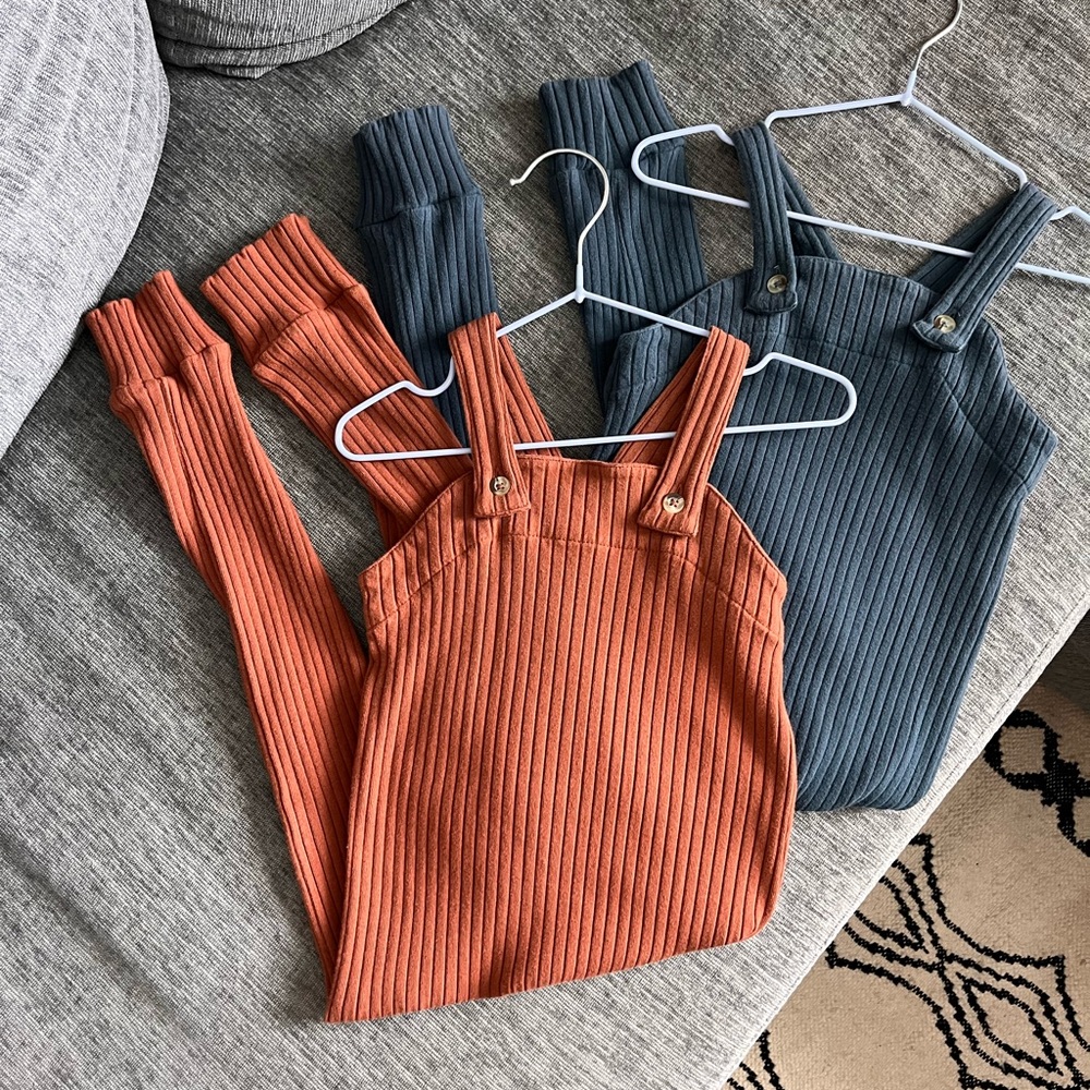 Kate Quinn Ribbed Jumpsuits